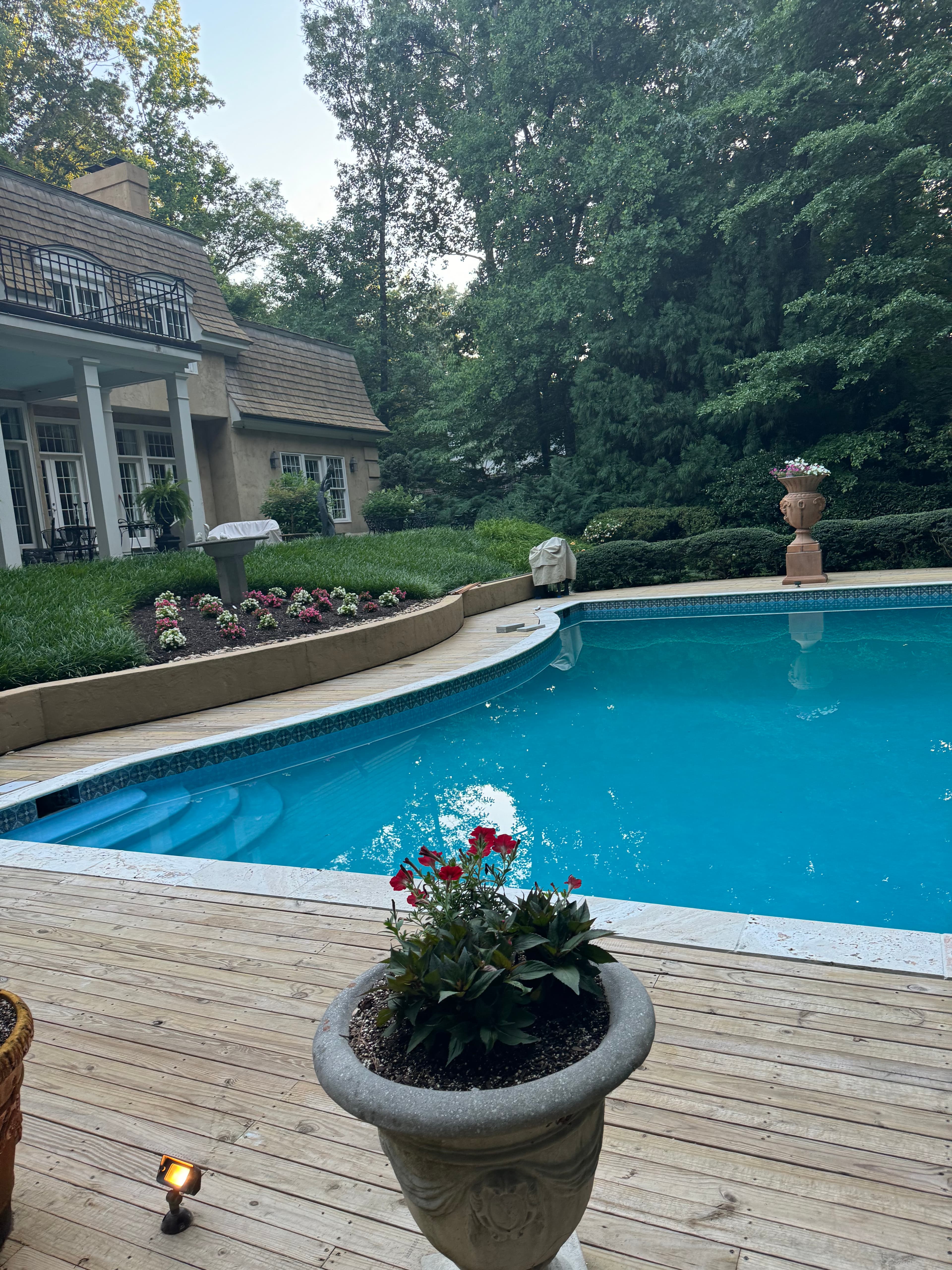 Outdoor living and pool integration.